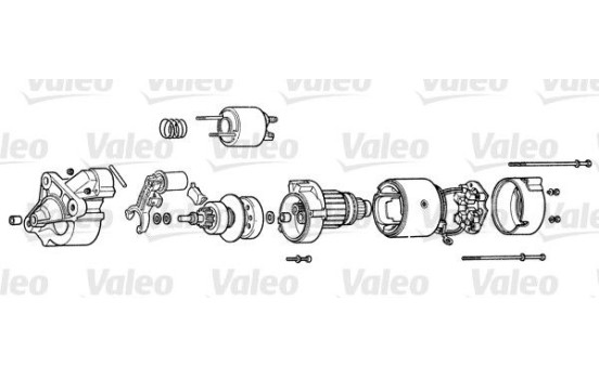 Startmotor Peugeot 3,1 kw D9R118 Valeo