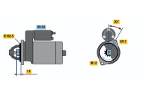 Startmotor R78-L3512V(R) Bosch