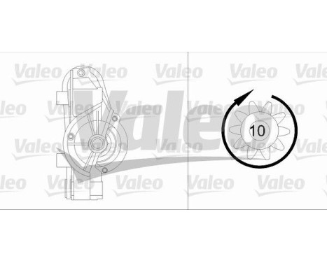 Startmotor REMANUFACTURED PREMIUM 455956 Valeo, bild 3