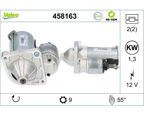 Startmotor REMANUFACTURED PREMIUM 458163 Valeo, bild 5