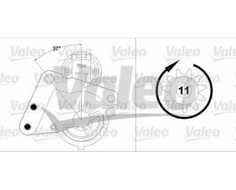 Startmotor REMANUFACTURED PREMIUM 458185 Valeo, bild 3