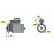 Startmotor RF74-M5012V(L) Bosch, miniatyr 5