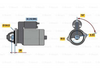 Startmotor S74-L12V(R) Bosch