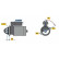 Startmotor S74-L12V(R) Bosch, miniatyr 5