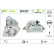 Startmotor / Startmotor 201237 Valeo, miniatyr 5