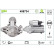 Startmotor / Startmotor 458734 Valeo, miniatyr 2
