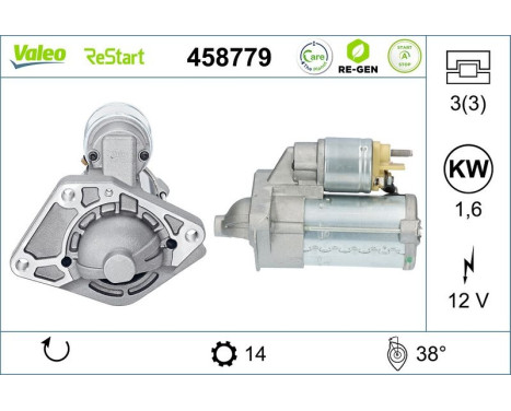 Startmotor / Startmotor 458779 Valeo, bild 5