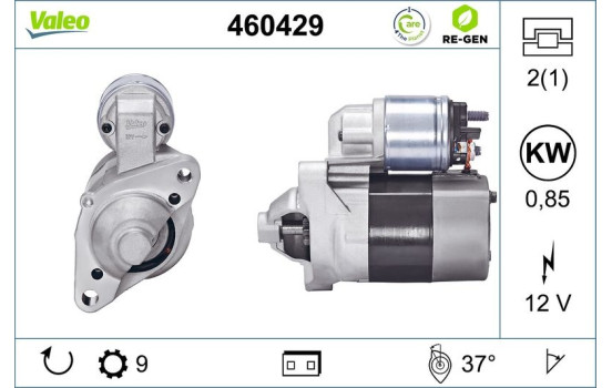 Startmotor / Startmotor 460429 Valeo, bild 2