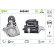 Startmotor / Startmotor 460440 Valeo, miniatyr 2
