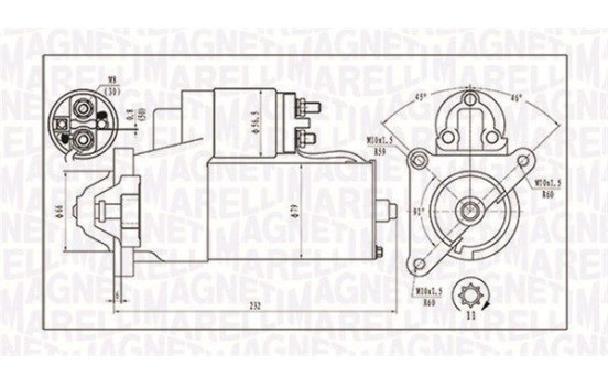 Startmotor / Startmotor