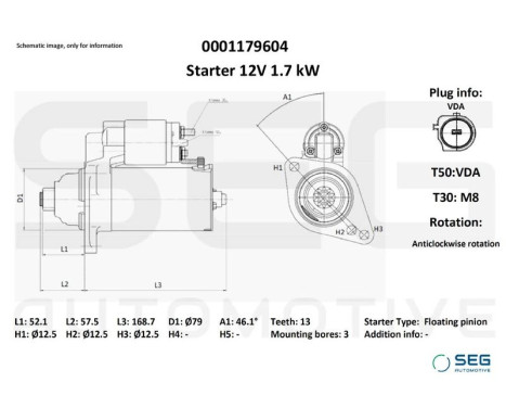 Startmotor / Startmotor