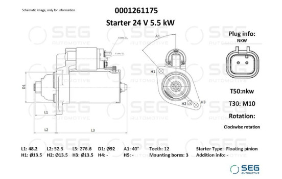 Startmotor / Startmotor