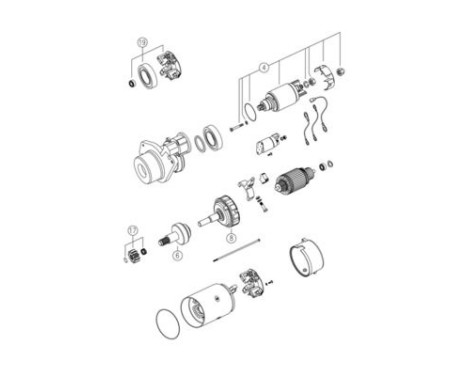 Startmotor / Startmotor