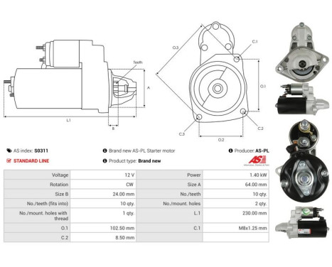 Startmotor / Startmotor, bild 5