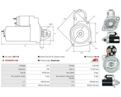 Startmotor / Startmotor, bild 5