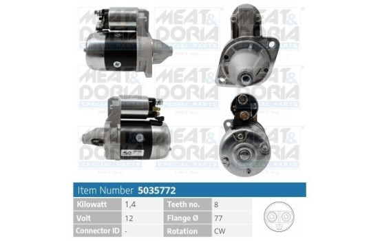 Startmotor / Startmotor