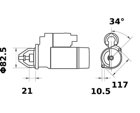 Startmotor, bild 2