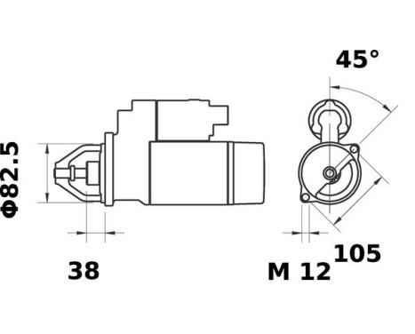 Startmotor, bild 2