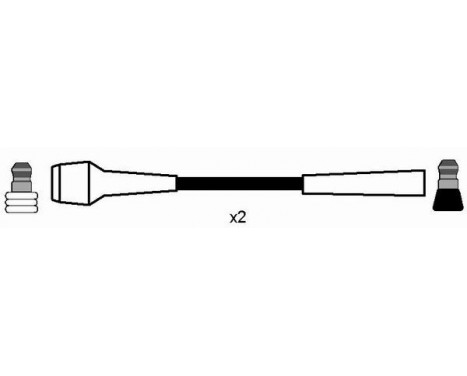 Tändkabelsats RC-CT402 NGK, bild 2