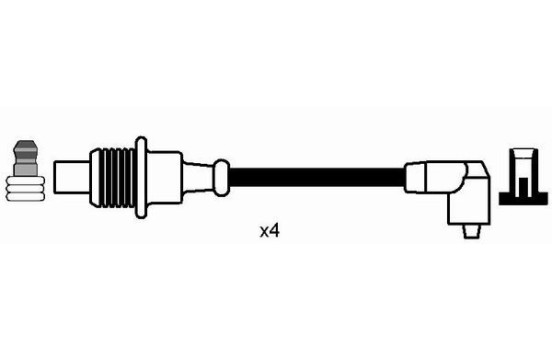 Tändkabelsats RC-PG617 NGK, bild 2