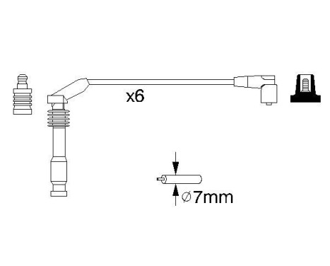 Tändkablar B143 Bosch, bild 5