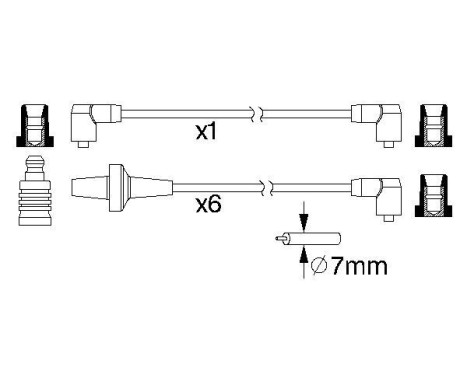 Tändkablar B220 Bosch, bild 5