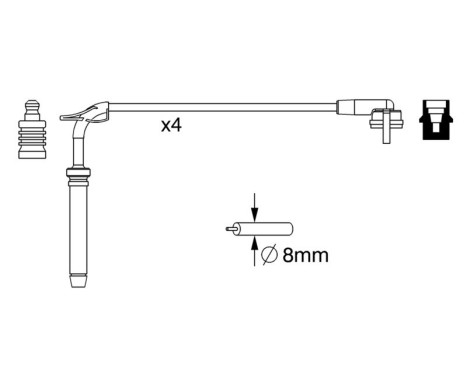 Tändkablar B245 Bosch, bild 5