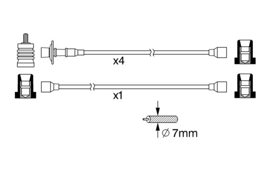 Tändkablar B370 Bosch