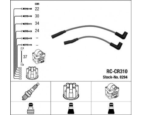 tändkablar RC-CR310 NGK