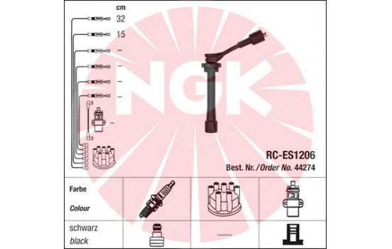 tändkablar RC-ES1206 NGK