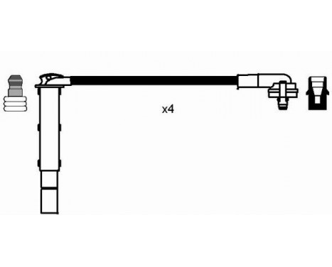 tändkablar RC-FD545 NGK, bild 2