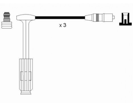 tändkablar RC-MB202 NGK, bild 2
