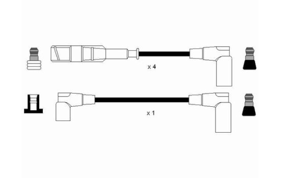 tändkablar RC-MB207 NGK, bild 2