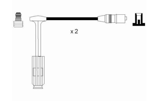 tändkablar RC-MB222 NGK, bild 2