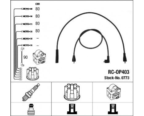 tändkablar RC-OP403 NGK