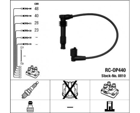 tändkablar RC-OP440 NGK