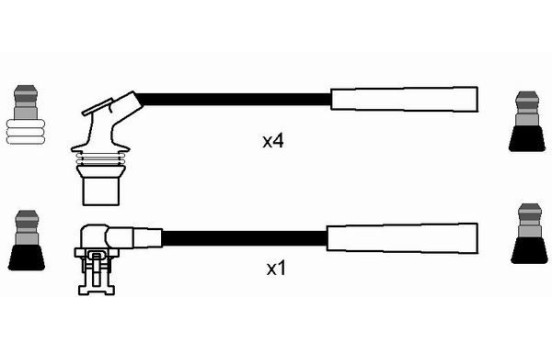 tändkablar RC-RN623 NGK, bild 2