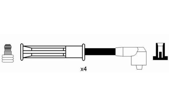 tändkablar RC-RN658 NGK, bild 2