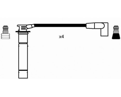 tändkablar RC-RV1203 NGK, bild 2