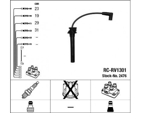 tändkablar RC-RV1301 NGK