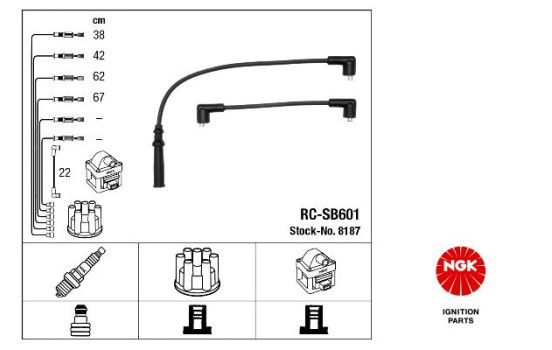 tändkablar RC-SB601 NGK