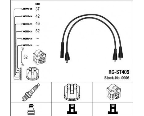 tändkablar RC-ST405 NGK