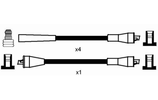 tändkablar RC-ST405 NGK, bild 2