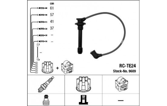 tändkablar RC-TE24 NGK