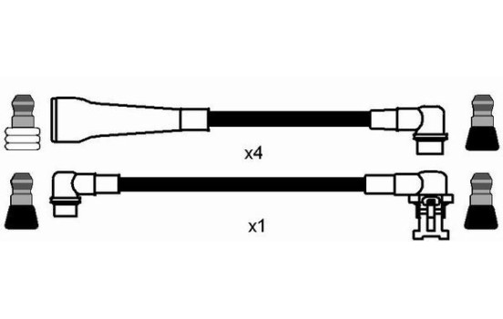 tändkablar RC-VL607 NGK, bild 2