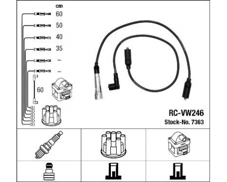 tändkablar RC-VW246 NGK