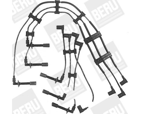 tändkablar ZE744 Beru, bild 2