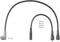 tändkablar ZEF796 Beru