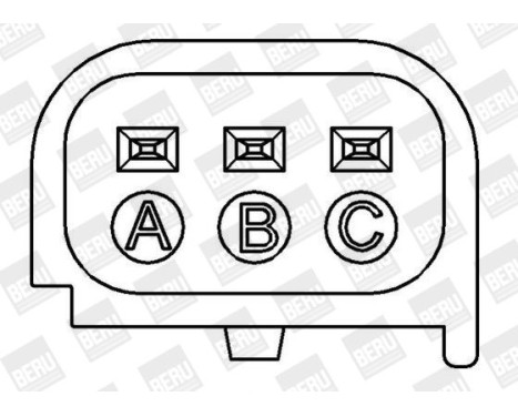 Spole ZS387 Borgwarner Beru, bild 3