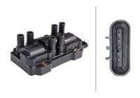 Tändspole 5DA 230 035-811 Hella